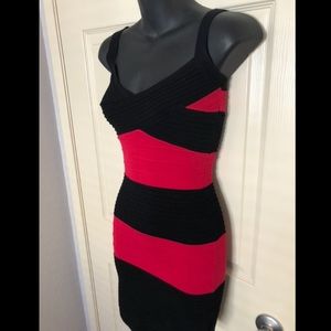 Little Black and Red Guess Dress NWOT